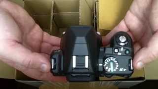 pentax kr twin lens kit unboxing [upl. by Piane]