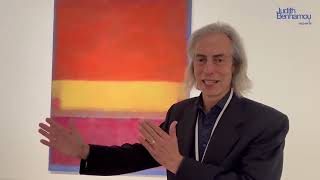 Christopher Rothko son of Mark Rothko Fondation Louis Vuitton Paris October 2023 [upl. by Rojam]