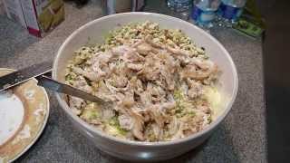 Homemade Chicken Dressing Using Stove Top Stuffing [upl. by Naawaj446]