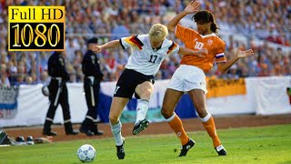 Netherlands  Germany Euro 1992  Full highlight  1080p HD  Ruud Gullit [upl. by Adnilg103]