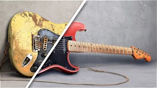 1991 Fender Stratocaster  Old Guitars Restoration [upl. by Merola]