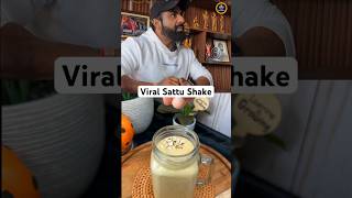 Viral Sattu Shake Recipe for Weight Loss  High Protein Desi Healthy Smoothie  Bowl To Soul [upl. by Heringer378]