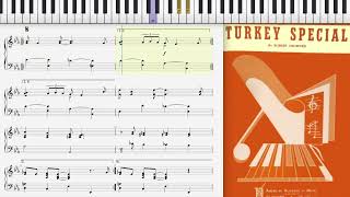 Turkey Special by Robert Crowder 1941 Jazz piano [upl. by Eceirahs]