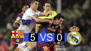 Barcelona vs real Madrid  50  extended highlights and Goals  laliga 2010 [upl. by Plossl]