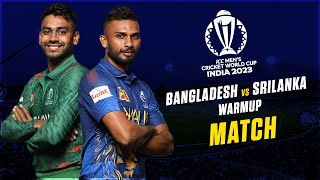 🔴 Live Bangladesh Vs Sri lanka Live  Match Centre  ICC Mens Cricket World Cup 2023 [upl. by Lytton]