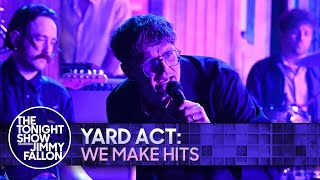 Yard Act We Make Hits  The Tonight Show Starring Jimmy Fallon [upl. by Coughlin]