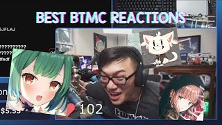 BTMC reaction compilation ft Whitecat merami mrekk [upl. by Smeaj]