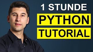 Python Tutorial Deutsch Lerne Python in einer Stunde [upl. by Dun]