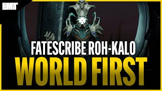 Limit vs Fatescribe RohKalo WORLD FIRST  Sanctum of Domination Raid [upl. by Bowen794]