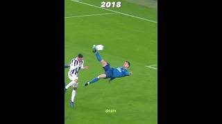 Ronaldos Rare Bicycle Kicks 🤕 shorts [upl. by Brout384]