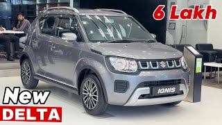 2025 IGNIS DELTA New Updated Model  Maruti Suzuki IGNIS 2025 Delta Grey Colour Review [upl. by Akirej260]