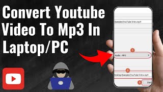 How to Convert YouTube Video to MP3 on LaptopComputerPC  Full Guide 2024 [upl. by Imotas]