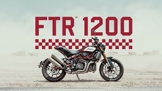 Introducing the FTR 1200  Indian Motorcycle [upl. by Nnylassej]