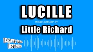 Little Richard  Lucille Karaoke Version [upl. by Marilee]