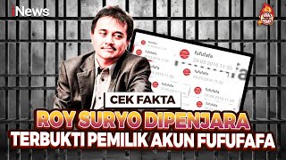 Cek Fakta Roy Suryo Dipenjara Terbukti Pemilik Akun Fufufafa [upl. by Rabkin]