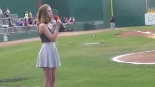 national anthem lansing lugnuts [upl. by Akiam]