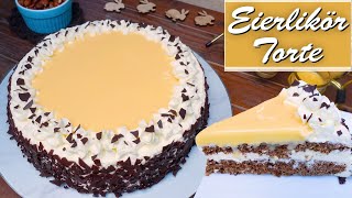 Eierlikör Torte  klassische Ostertorte [upl. by Ahsiket704]