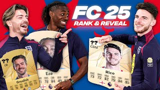 quotAlmost A Silver Cardquot  Eze Grealish amp Rice Rank Their EA FC 25 Cards  EA FC 25 Rank amp Reveal [upl. by Zamir]