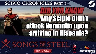 📜Scipio Chronicles Part 1 Why Didnt He Attack Numantia Upon Arriving in Hispania [upl. by Askwith]