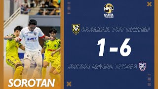 Sorotan Perlawanan Gombak Tot United 16 Johor Darul Tazim  MPFL 2024 [upl. by Ransell]