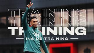 Inside Training Boss Goals from Salah Nunez amp more ahead of Premier League Matchday  Liverpool FC [upl. by Siednarb]