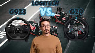 Racing Wheel Showdown Logitech G29 vs G923 for Gamers 🎮 [upl. by Swagerty135]