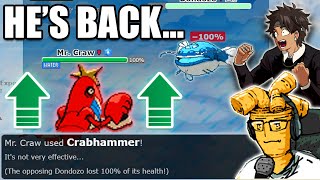 SO WE FINALLY TRIED CRAWDAUNT AND IT WAS AMAZING Pokemon Scarlet and Violet ft jimothycool [upl. by Wyne692]