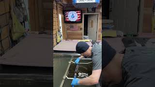 How to hydrographic water transfer printing custom diy teach howto learn shorts [upl. by Atenahs]