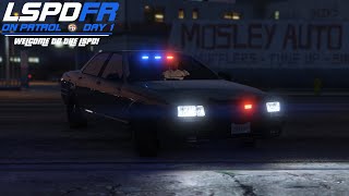 GTA 5 LSPDFR  Day 1  Welcome to the LSPD [upl. by Friedly]