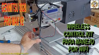 Modulo WiFi para Genmitsu 3020 PRO MAX V2 CNC Router Engraver Metal and Wood 100 EXPLICADO [upl. by Giardap294]