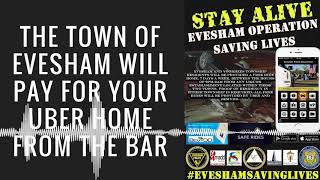 Town of Evesham pays for Uber rides home from the bar [upl. by Ecallaw615]