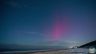 Poollicht Egmond aan Zee 01122023 timelapse [upl. by Babbette]