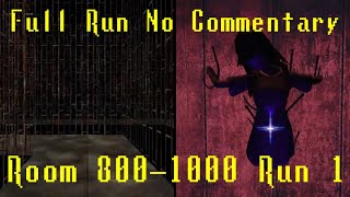 Endless Mode  Rooms 800  1000Run 1  Full Run No Commentary  Spookys Jump Scare Mansion HD [upl. by Ennayllek]