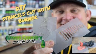 DIY CUTTING STENCILS USING STENCIL BURNER [upl. by Iinden348]