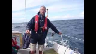 Sailing from Kilkieran to Galway Aug 2014 [upl. by Akemaj611]