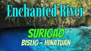 Filippinerna del 6 Enchanted River Bislig Hinatuan Surigao [upl. by Llennyl243]