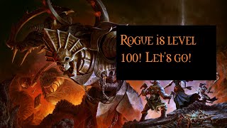 Diablo 4 Update Level 100 Rogue completed March 20 2024 [upl. by Annal900]