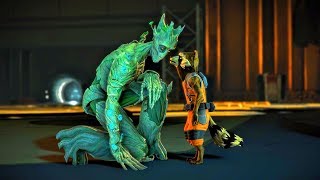 Groot Says Goodbye to Rocket Racoon and Leaves Him Guardians of the Galaxy  Telltale Games [upl. by Sisile]