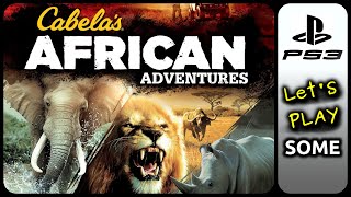 Cabelas African Adventures PS3  Lets Play SOME  4K original console [upl. by Anoirb]