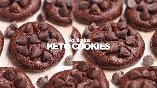 5 Minute KETO NO BAKE COOKIES  low carb amp vegan [upl. by Yetak721]