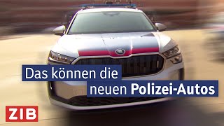 Noch sicherer Österreichische Polizei bekommt neue Streifenwagen [upl. by Oinafipe]