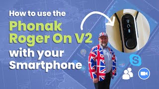 Using the Phonak Roger On V2 in Headset Mode with a Smartphone [upl. by Nosyrb933]