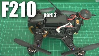 Walkera F210 mini quadcopter review part 2  in the air [upl. by Nnylhsa164]