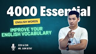 4000 Essential English Words Part 1 Studying English at Home [upl. by Stacie725]