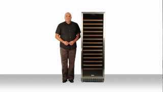 EdgeStar 166 Bottle BuiltIn or Free Standing Wine Cooler CWR1661SZ [upl. by Ihcelek]