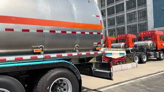 Production of 45000liter tanker trailer completed [upl. by Finer]