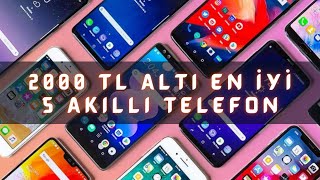 2000 TL ALTINA ALINABİLECEK EN İYİ 5 AKILLI TELEFON  2022 [upl. by Micco]