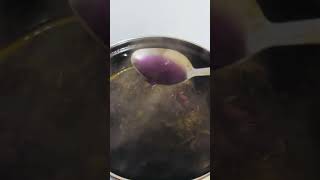 Who needs a purple borscht recipe 😂💜 cooking cookingchannel cookingvideo borscht [upl. by Rothenberg]