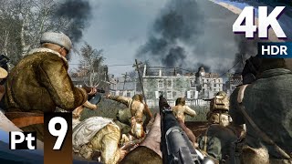 Call of Duty World at War 4K60fps HDR Hardened 100 All Death Cards Part 9  Ring of Steel [upl. by Cassil61]