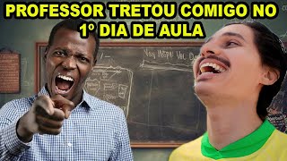 Ele disse que não dá aula comigo na sala e fugiu KKKKK  Ep 29 [upl. by Airdnat]